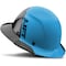 Lift Safety DAX Carbon Fiber Full Brim 50-50 (Cyan/Black) - ANSI-C, TYPE 1 HDF50C-24CC - alternate 1