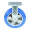 Vestil Polyurethane Precision Ball Bearing Rigid Caster 8 In. x 2 In. 881 lb Blue/Gray CST-PB-8X2PUA-R - alternate 3