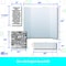 Flipside 36 x 48 Project Board Kit Pack of 24 30832-24 - alternate 2