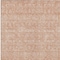 Homeroots 5' X 8' Copper And Beige Floral Washable Indoor Outdoor Area Rug 582339 - alternate 2