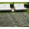 Homeroots 10' X 14' Blue and Green Floral Washable Non Skid Indoor Outdoor Area Rug 564337 - alternate 1