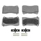 Wagner Brakes Disc Brake Pad Set-MX1050 MX1050 - alternate 1