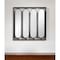 Homeroots 36" Black Square Iron Framed Accent Mirror 485103 - alternate 3