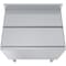 Amgood 18.5 in. x 24 in. x 30 in. Freestanding Stainless Steel Ice Bin, 7-circuit Cast Aluminum Cold Plate AMG FSIB-CP-182412-Z - alternate 2