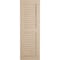 Ekena Millwork Rustic Two Equal Louver Sandblasted Faux Wood Shutters (Per Pair), Primed Tan, 18"W x 76"H SHULV18X76SDPR - alternate 6