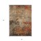 Homeroots 5' X 8' Khaki Brown And Copper Abstract Washable Indoor Outdoor Area Rug 606135 - alternate 3
