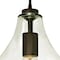 Westinghouse One-Light Adjustable LED Mini Pendant ORB, Clear Glass 6102600 - alternate 2