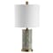Jonathan Y Swirl 20.5" Ceramic LED Table Lamp, Gray/Green JYL3012A - alternate 2