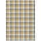 Homeroots 9' X 12' Gray Tan And Beige Plaid Washable Indoor Outdoor Area Rug 601402 - alternate 3