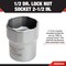 Performance Tool 1/2 Dr. Lock Nut Socket, 2 1/2 in. Rounded Socket Ford F-150 W83244 - alternate 2