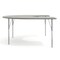 Flash Furniture Commercial Adjustable Height Horseshoe Activity Table-Standard Legs in LTGY XU-A6066-HRSE-LTGRY-T-A-GG - alternate 3