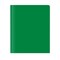 C-Line Products 8-1/2" x 11" Green Two-Pocket Heavyweight Poly Portfolio Folder with Prongs, 25EA/BX, 6BX/CT 33963-BX - alternate 2