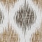 Homeroots 3' X 5' Chocolate And Ivory Ikat Washable Indoor Outdoor Area Rug 589086 - alternate 3