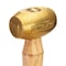Abc Hammers 1.5 lb. Brass Hammer with 12.5" Wood Handle ABC1.5BW - alternate 2