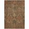 Homeroots 10' X 14' Brown Charcoal And Brick Red Damask Washable Indoor Outdoor Area Rug 603310 - alternate 2