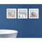 Homeroots Set Of Three Shells I White Framed Print Bathroom Wall Art, 3PK 405679 - alternate 3