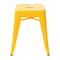 Flash Furniture 18 Inch Yellow Metal Stool, 4PK ET-BT3503-18-YL-GG - alternate 4