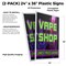 Signmission Vape Shop Lowest Prices Around, Plastic Signs Only 24 Inch x 36 Inch, Corrugated Plastic, 2PK CSB-2436-2PACK-VapeShopLowestPricesAroun - alternate 2