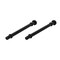 Dolle Atlas 0.9 in. H X 0.5 in. W X 7.9 in. D Black Steel Shelf Bracket 13510 - alternate 1
