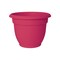 Bloem Self-Watering Planter, 1 gal Capacity, 8 in Dia x 8.8 in H, Resin, Clay Texture, Amaranth AP0813 - alternate 3