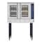 Koolmore 38 in. Full Size Single Deck Commercial Natural Gas Convection Oven 54,000 BTU with Casters KM-CCO54-NGC - alternate 1