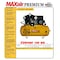 Maxair 60 CFM 120 Gallon Premium Air Compressor C155120H1-CS575-MAP - alternate 2