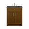 James Martin Vanities Bellshire 30" Single Vanity, Honey Oak w/ 3 CM Parisien Bleu Silestone Top 660-V30-HNO-3PBL - alternate 1