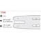 Oregon Harvester Guide Bar, 43 in., 3/4in. Pitch, .122in. Gauge, EnduraMax, Replaceable Sprocket Nose 401EMCT130 - alternate 2