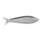 Homeroots 23" Silver Cast Aluminum Fish Serving Tray 634490 - alternate 1