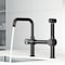 Vigo Cass Single Handle Bridge Kitchen Faucet with Side Sprayer VG02050MB - alternate 2