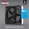 Vornado Model 80 20.2 in. H 5 speed Box Fan FA1-0240-43 - alternate 2