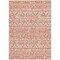 Homeroots 3' X 5' Coral And Ivory Southwestern Washable Indoor Outdoor Area Rug 594160 - alternate 2
