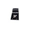 Homeroots Set of Two Black And White Fabric Wall Hanger, 2PK 402234 - alternate 2