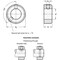 J.W. Winco Set Screw Shaft Collars 705-32-E-ZB - alternate 2