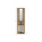 Homeroots 18in Natural Wood Corner Bar Cabinet 524968 - alternate 2