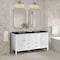 James Martin Vanities Myrrin 60" Double Vanity, Bright White, w/ 3 CM Phantome Eclos Top 485-V60D-BW-3PHT - alternate 2