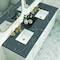 James Martin Vanities Chicago 72in Double Vanity, Glossy White, w/ 3 CM Parisien Bleu Silestone Top 503-V72-GW-FPBL - alternate 2
