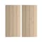 Ekena Millwork Rustic Four Board Joined Board-n-Batten Knotty Pine Faux Wood Shutters w/No Batten, 22W x 90H, PR SHUBJN22X90KPPR - alternate 1