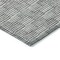 Homeroots 5' X 8' Gray And Ivory Geometric Washable Indoor Outdoor Area Rug 595002 - alternate 3