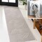 Jonathan Y Arielle Mid-Century Modern Curve Stripe Reversible Washable Dark Gray/Cream 2ft x 8ft Runner Rug SVH109A-28 - alternate 2