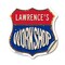 Signmission Lawrence's Workshop, 18 Inch X 18 Inch, Vinyl Decal SHI-D-18-489-LAWRENCE - alternate 1