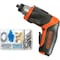 Black & Decker 4V MAX* Lithium Pivot Screwdriver with Accessories BDCS40BI - alternate 1