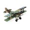 Homeroots 5" Green Metal Hand Painted 1918 Aviation Military Plane Model Airplane 489421 - alternate 2