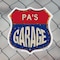 Signmission Pa's Garage, 6 Inch X 6 Inch, Plastic Sign SHI-P-6-383-PA - alternate 2