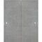 Sartodoors Closet Bypass Interior Door, 36" x 84", Concrete PLANUM0010DBD-BTN-3684 - alternate 1