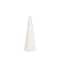 Homeroots 13" White Marble Obelisk Tabletop Sculpture 608699 - alternate 2