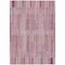Homeroots 5' X 8' Blush And Ivory Striped Washable Indoor Outdoor Area Rug 631528 - alternate 3