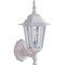 Boston Harbor Outdoor Wall Lantern, 120 V, 60 W, A19 or CFL Lamp, Aluminum Fixture, White AL8041-WH3L - alternate 2
