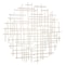 Homeroots 37" X 38" Silver Metal Abstract Lines Round Hanging Dimensional Sculpture 483369 - alternate 2