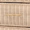 Bali & Pari Lanica Japandi Sun-Bleached Braided Rattan 6-Drawer Dresser 250-13729-ZORO - alternate 2